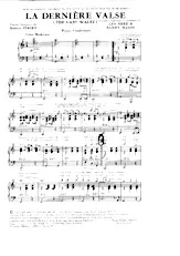 download the accordion score La dernière valse (The last waltz) in PDF format