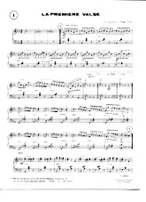 download the accordion score La première valse in PDF format
