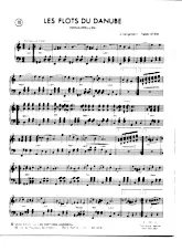 descargar la partitura para acordeón Les flots du Danube (Donauwellen) (Valse) en formato PDF