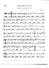 download the accordion score Trésor Valse (Schatzwalzer) (Le baron Tzigane) (Valse Viennoise) in PDF format