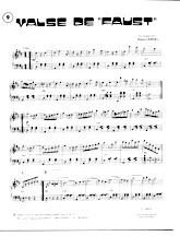 descargar la partitura para acordeón Valse de Faust en formato PDF