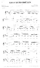 descargar la partitura para acordeón Les cœurs brûlés (Slow) en formato PDF