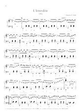 descargar la partitura para acordeón L'interdite (Valse) en formato PDF