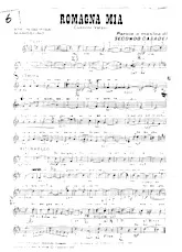 descargar la partitura para acordeón Romagna Mia (Valse Chantée) en formato PDF