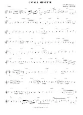 download the accordion score Cavale musette (Valse) in PDF format