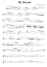 scarica la spartito per fisarmonica My dream (1er Accordéon) (Valse Swing) in formato PDF