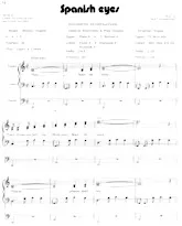 descargar la partitura para acordeón Spanish Eyes en formato PDF