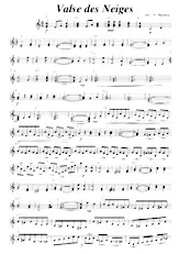 download the accordion score Valse des neiges in PDF format