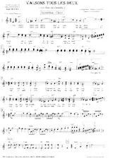 descargar la partitura para acordeón Valsons tous les deux (Les flots du Danube) en formato PDF