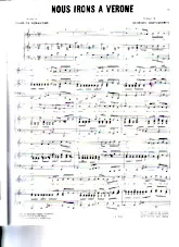 download the accordion score Nous irons à Vérone in PDF format