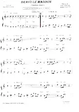 descargar la partitura para acordeón Bravo le madison en formato PDF