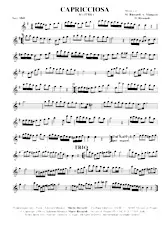 scarica la spartito per fisarmonica Capricciosa (Mazurka) (Partie Saxophone) in formato PDF