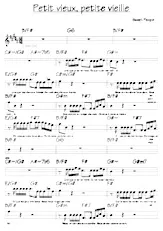 download the accordion score Petit vieux Petite vieille (Relevé) in PDF format