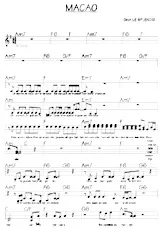 descargar la partitura para acordeón Macao (Relevé) en formato PDF