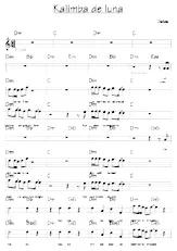 descargar la partitura para acordeón Kalimba de luna (Relevé) en formato PDF