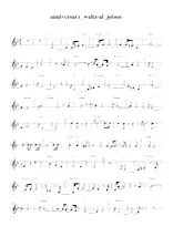 descargar la partitura para acordeón Anniversary Waltz en formato PDF