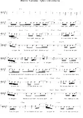 descargar la partitura para acordeón Qui c'est celui là (Relevé) en formato PDF