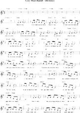 descargar la partitura para acordeón Destinée (Relevé) en formato PDF