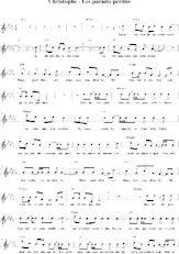 download the accordion score Les paradis perdus (Relevé) in PDF format