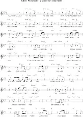 download the accordion score J'aime les interdits in PDF format