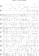 download the accordion score C'est les vacances in PDF format
