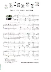 télécharger la partition d'accordéon Grisette (Valse) au format PDF