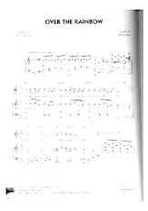 descargar la partitura para acordeón Over the rainbow en formato PDF