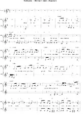 descargar la partitura para acordeón Briser mes chaines (Relevé) en formato PDF