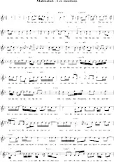 download the accordion score Les moutons (Relevé) in PDF format