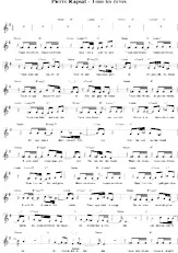 download the accordion score Tous les rêves (Relevé) in PDF format