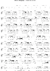 descargar la partitura para acordeón Tous les rêves (Relevé) en formato PDF