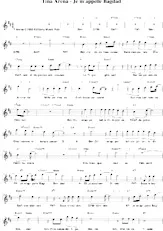 descargar la partitura para acordeón Je m'appelle Bagda (Relevé) en formato PDF