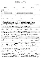 descargar la partitura para acordeón This Love (Relevé) en formato PDF