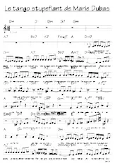 scarica la spartito per fisarmonica Le tango stupéfiant (Relevé) in formato PDF