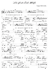 descargar la partitura para acordeón Les yeux d'un ange (Relevé) en formato PDF