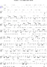 download the accordion score Les nuits sans soleil in PDF format