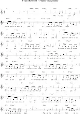 download the accordion score Plaine ma plaine (Relevé) in PDF format