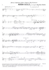 scarica la spartito per fisarmonica Abba Gold (Arrangement : Marc Belder) (1er Accordéon) in formato PDF