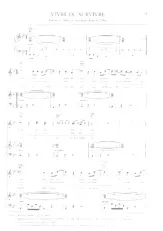 descargar la partitura para acordeón Vivre ou survivre en formato PDF