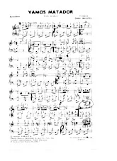 download the accordion score Vamos Matador (Paso Doble) in PDF format