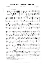 descargar la partitura para acordeón Viva la Costa Brava (Paso Doble) en formato PDF