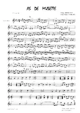 download the accordion score As de musette (Valse) in PDF format