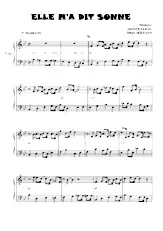 download the accordion score Elle m'a dit sonne (Madison) in PDF format