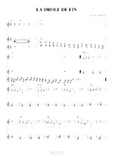 download the accordion score La drôle de fin (Relevé) in PDF format