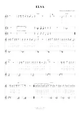 descargar la partitura para acordeón Elsa en formato PDF