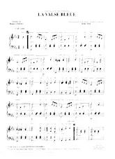 download the accordion score La valse bleue in PDF format