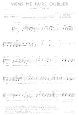 descargar la partitura para acordeón Viens me faire oublier (Mi piaci come sei) (Slow Rock) en formato PDF