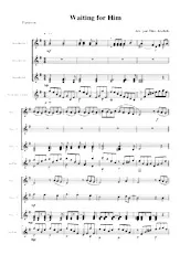 scarica la spartito per fisarmonica Waiting for him (Conducteur) in formato PDF