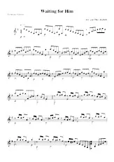 télécharger la partition d'accordéon Waiting for him (Guitare Acoustique) au format PDF