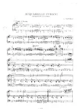 télécharger la partition d'accordéon Acquarelli Cubani (Rumba) au format PDF